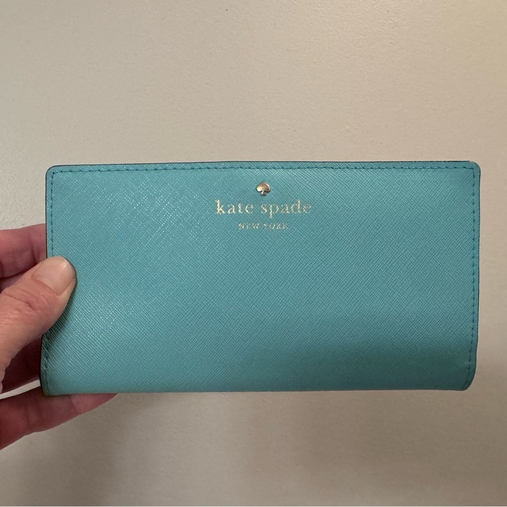 Kate spade wallet in Tiffany